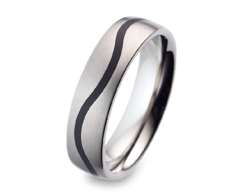 Titanium Rings with a LED - Embedded Feature for a High - Tech Look51744-05 TeNo Titanium Ring Titanium Rings with a LED - Embedded Feature for a High - Tech Look51744-05 TeNo Titanium Ring