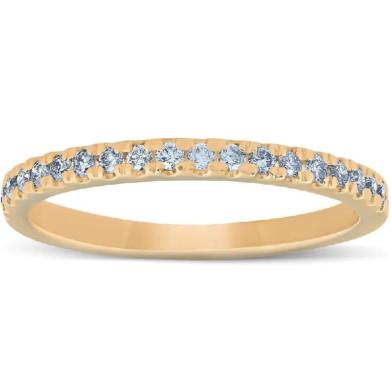 Women's Diamond Rings with Amethyst and Diamond Combinations for a Purple - Hued Elegance1/4 Ct Lab Grown Diamond EX3 Wedding Ring 10k Yellow Gold Women's Diamond Rings with Amethyst and Diamond Combinations for a Purple - Hued Elegance1/4 Ct Lab Grown Diamond EX3 Wedding Ring 10k Yellow Gold