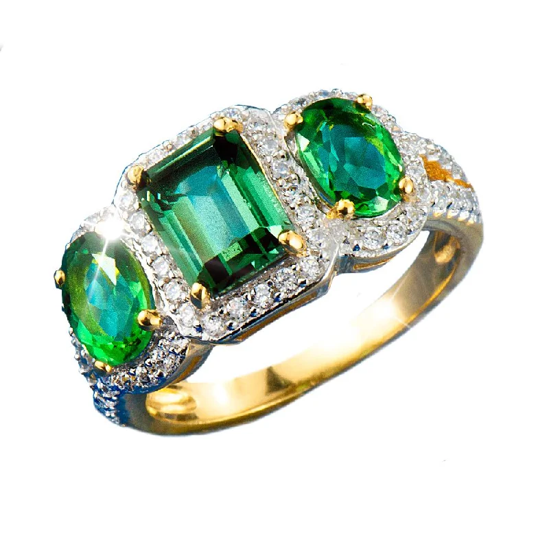 Interlocking Band Women's Rings in White Gold for a Modern DesignFortuna Ring