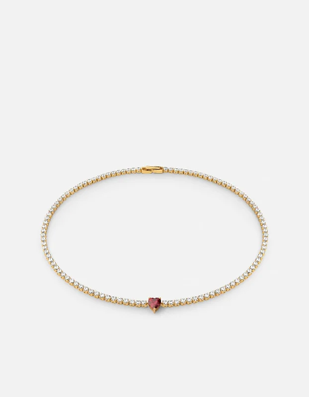 Silicone Women's Rings for a Comfortable and Durable OptionPhilo Heart Tennis Choker, Gold Vermeil/Topaz & Garnet Silicone Women's Rings for a Comfortable and Durable OptionPhilo Heart Tennis Choker, Gold Vermeil/Topaz & Garnet