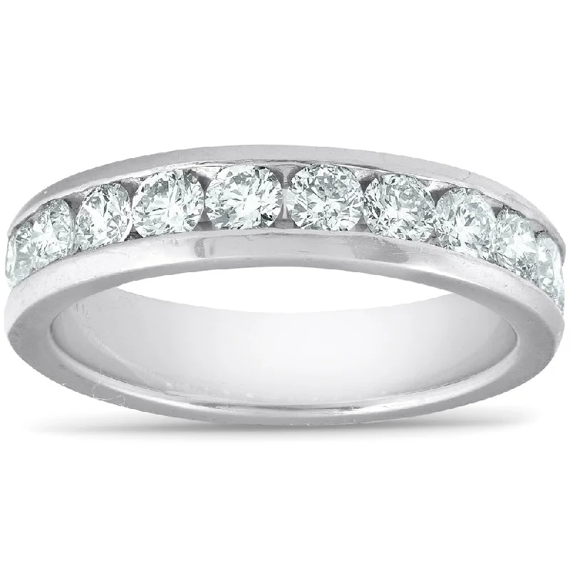 Cushion - Cut Women's Diamond Rings in Platinum with a Soft and Romantic Appearance1ct Lab Grown Diamond Wedding Ring Platinum Channel Set Eco Friendly Cushion - Cut Women's Diamond Rings in Platinum with a Soft and Romantic Appearance1ct Lab Grown Diamond Wedding Ring Platinum Channel Set Eco Friendly