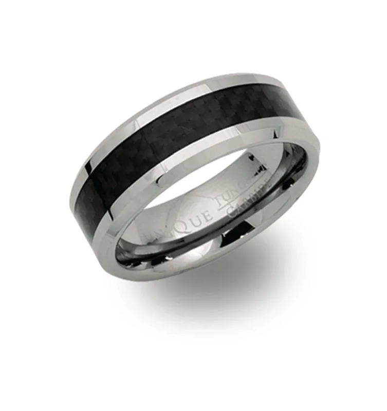 Men's opal - featured rings with iridescent colorsUnique & Co Black Carbon Fibre Tungsten Ring Men's opal - featured rings with iridescent colorsUnique & Co Black Carbon Fibre Tungsten Ring