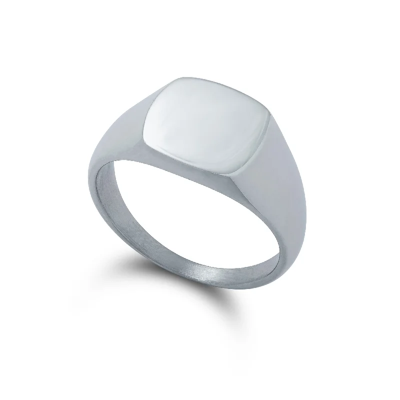 Women's Infinity Symbol Rings in Rose Gold for a Romantic TouchMinimal Signet Ring