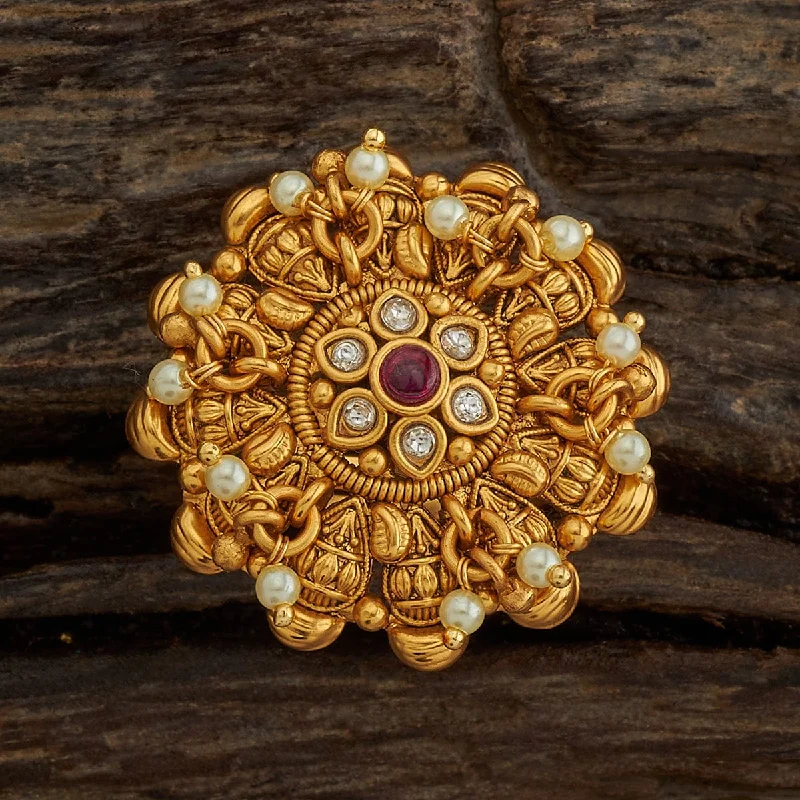 Citrine double finger rings in a sunny yellow hueAntique Finger Ring 172457
