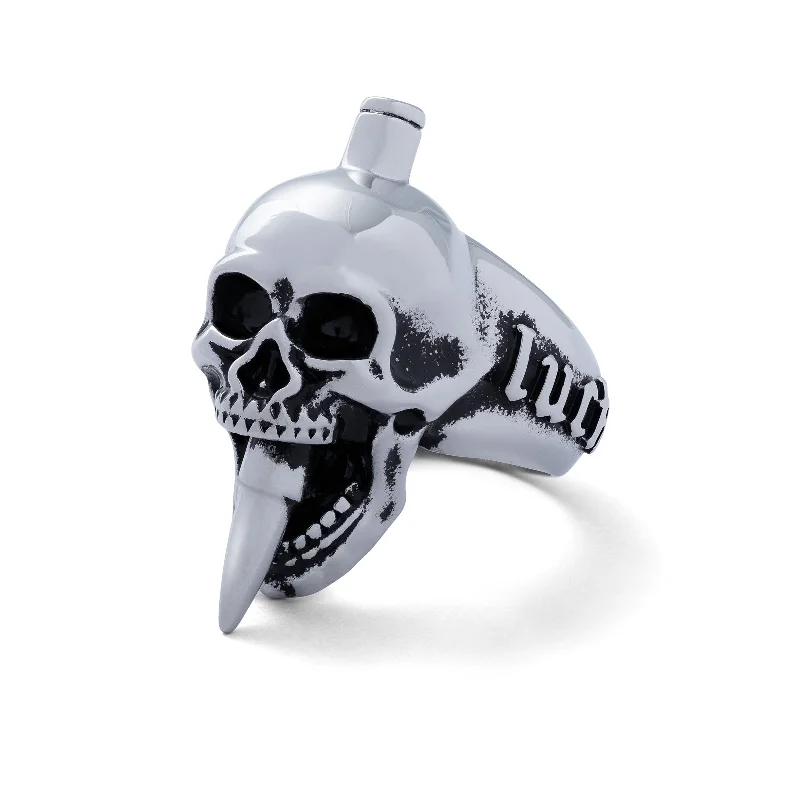 Women's Rings with Hidden Compartments for Secret Keepsakes"Bite The Bullet" Ring