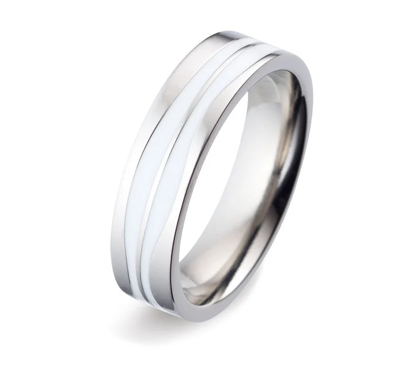 Titanium Rings with a LED - Embedded Feature for a High - Tech Look52396-03 TeNo Titanium Ring Titanium Rings with a LED - Embedded Feature for a High - Tech Look52396-03 TeNo Titanium Ring