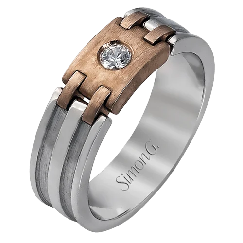 Men's stainless - steel promise rings with a matte finishMen's Wedding Band In 14k Or 18k Gold with Diamonds Men's stainless - steel promise rings with a matte finishMen's Wedding Band In 14k Or 18k Gold with Diamonds