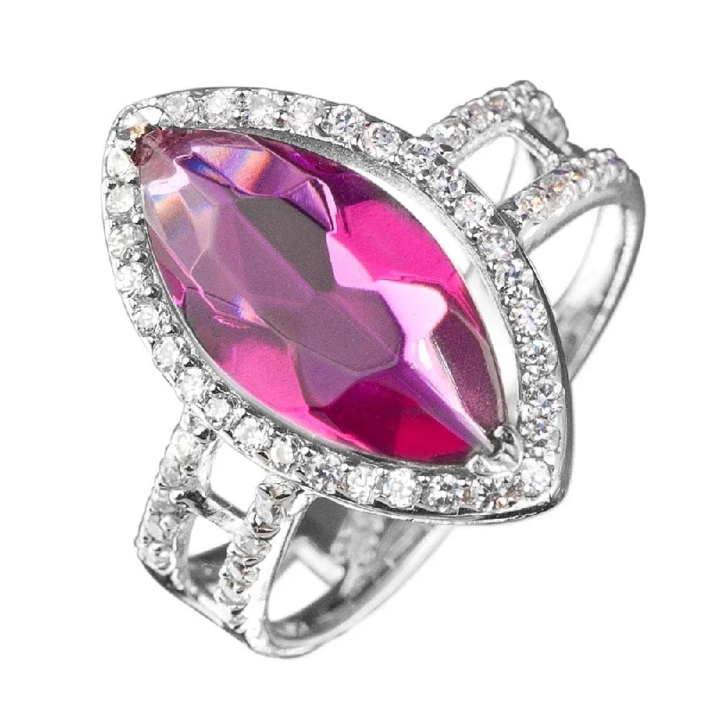 Art Deco - Inspired Women's Rings with Geometric Shapes in 14K GoldRiva Ring