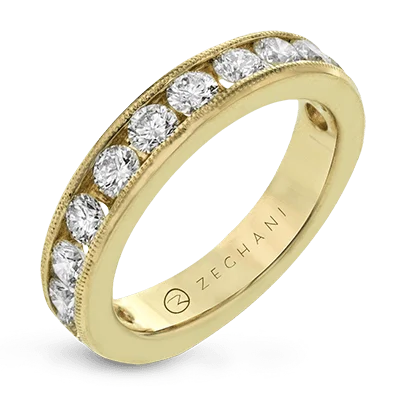Anniversary rings with a diamond - and - topaz combinationZR47 Anniversary Ring in 14k Gold with Diamonds Anniversary rings with a diamond - and - topaz combinationZR47 Anniversary Ring in 14k Gold with Diamonds