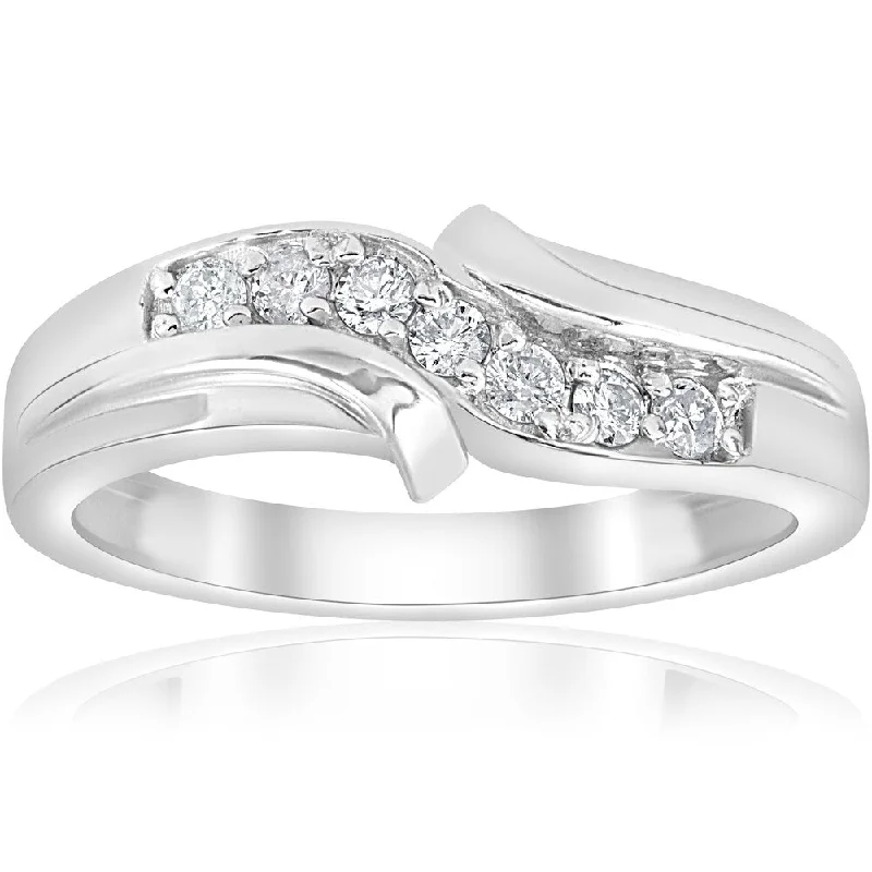 Pear - Shaped Women's Diamond Rings in Yellow Gold with a Single - Diamond Pendant Look14k White Gold 1/4 ct TDW Diamond Mens Wedding Ring (I-J,I2-I3) Pear - Shaped Women's Diamond Rings in Yellow Gold with a Single - Diamond Pendant Look14k White Gold 1/4 ct TDW Diamond Mens Wedding Ring (I-J,I2-I3)