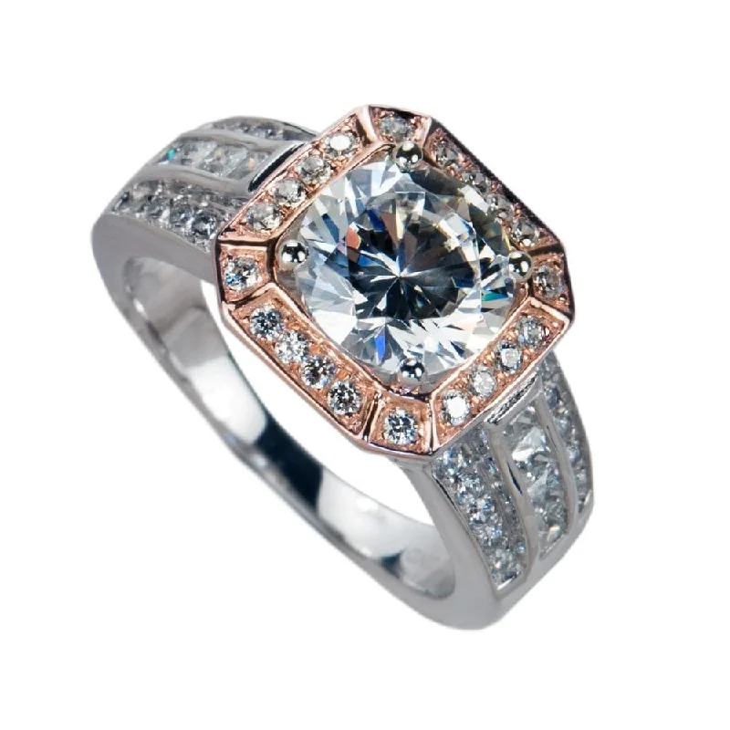 Stackable Gemstone Rings for Women in Amethyst, Sapphire, and EmeraldPiazza Ring
