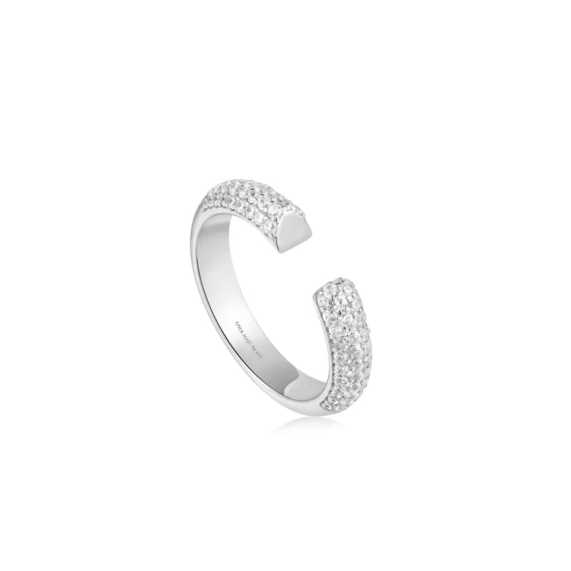 Vintage - Reproduction Fashion Rings in Bronze with Cameo - Style MedallionsAnia Haie Silver Pavé Adjustable Ring R051-01H Vintage - Reproduction Fashion Rings in Bronze with Cameo - Style MedallionsAnia Haie Silver Pavé Adjustable Ring R051-01H