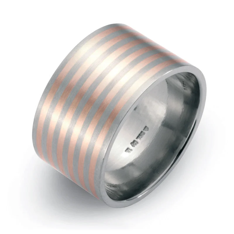 Titanium Rings with a Sound - Emitting Charm for a Unique Accessory51005-01 TeNo Titanium Ring Titanium Rings with a Sound - Emitting Charm for a Unique Accessory51005-01 TeNo Titanium Ring