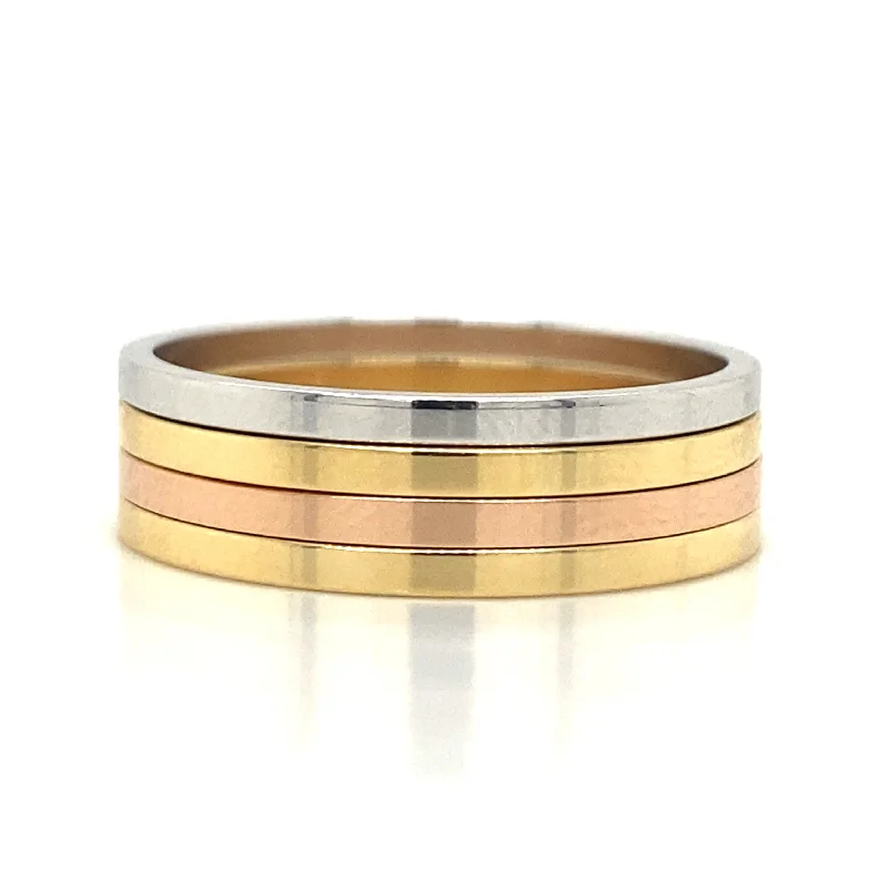 Men's sports - team logo rings for fansGold Wedding Bands  -  Men'
