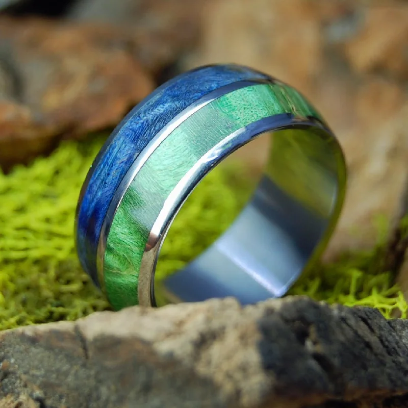 Engagement - Inspired Women's Rings with a Halo of Small DiamondsBox Elder Love | Men's Box Elder Wood & Titanium Wedding Ring Engagement - Inspired Women's Rings with a Halo of Small DiamondsBox Elder Love | Men's Box Elder Wood & Titanium Wedding Ring