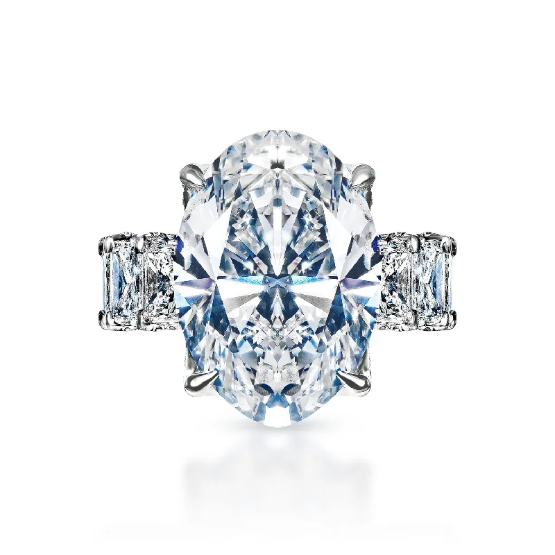 Women's Solitaire Diamond Rings with Round - Cut Diamonds and Platinum Settings for an Elegant EngagementKara 24 Carat H SI2 Oval Cut Diamond Engagement Ring in Platinum. GIA Certified Women's Solitaire Diamond Rings with Round - Cut Diamonds and Platinum Settings for an Elegant EngagementKara 24 Carat H SI2 Oval Cut Diamond Engagement Ring in Platinum. GIA Certified