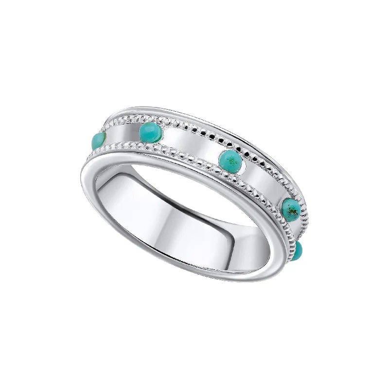 LED - Lit Fashion Rings in Plastic with Color - Changing Effects for a Futuristic LookBeginnings Sterling Silver Turquoise Green Ring R3901T LED - Lit Fashion Rings in Plastic with Color - Changing Effects for a Futuristic LookBeginnings Sterling Silver Turquoise Green Ring R3901T