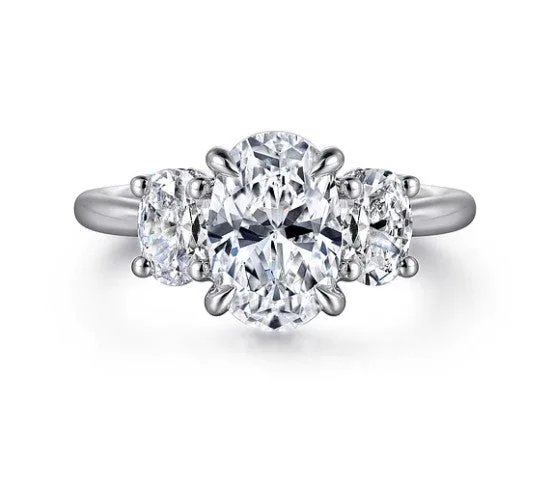 Men's Sapphire Engagement Rings in 18K White Gold with Pave Diamond Accents14K White Gold 0.75cttw SI2 GH Diamond Semi-Mount Ring by Gabriel Men's Sapphire Engagement Rings in 18K White Gold with Pave Diamond Accents14K White Gold 0.75cttw SI2 GH Diamond Semi-Mount Ring by Gabriel