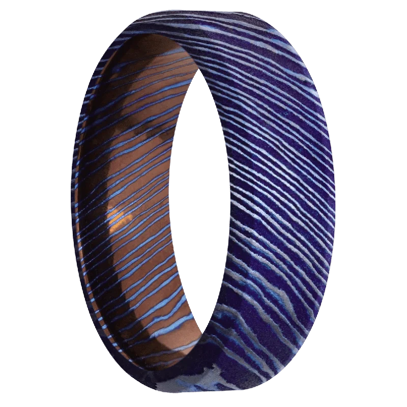 Men's Viking - inspired rings with ancient symbolsTitanium Damascus + Satinetched , Satinetched Finish Men's Viking - inspired rings with ancient symbolsTitanium Damascus + Satinetched , Satinetched Finish
