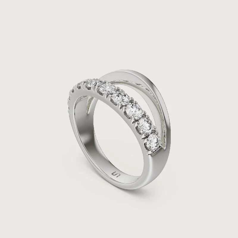 18K White Gold