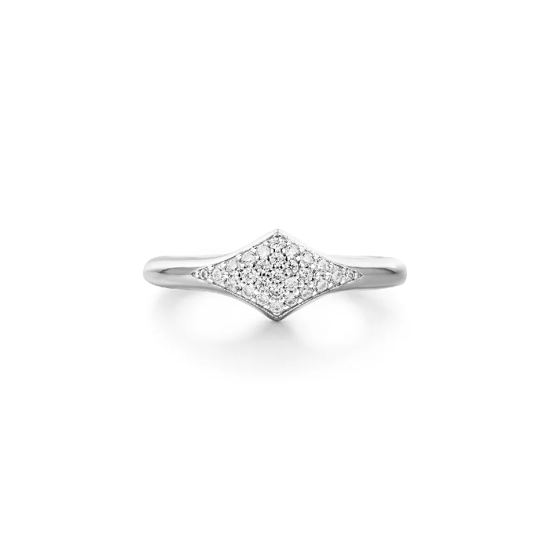 Fashion Rings with Zodiac Symbols in Gold - Filled Metal for a Personalized TouchAnia Haie Silver Pave Sparkle Ring R061-05H Fashion Rings with Zodiac Symbols in Gold - Filled Metal for a Personalized TouchAnia Haie Silver Pave Sparkle Ring R061-05H