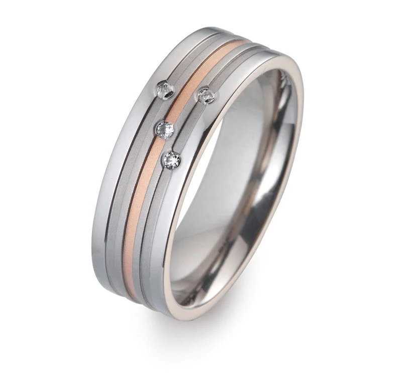 Titanium Rings with a Braided Metal Design for a Handmade Feel52418-01 TeNo Titanium Ring Titanium Rings with a Braided Metal Design for a Handmade Feel52418-01 TeNo Titanium Ring