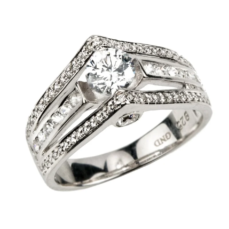 Enamel - Coated Women's Rings in Bright, Bold ColorsPoint Ring