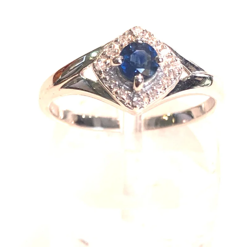 Open - Band Fashion Rings in Sterling Silver with Gemstone InlaysSapphire Split Shank Ring Open - Band Fashion Rings in Sterling Silver with Gemstone InlaysSapphire Split Shank Ring