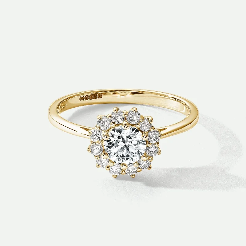 Rhinestone - Embellished Fashion Rings in Silver - Tone Metal for a Glamorous TouchLillian | 9ct Yellow Gold 0.75ct tw Lab Grown Diamond Cluster Engagement Ring Rhinestone - Embellished Fashion Rings in Silver - Tone Metal for a Glamorous TouchLillian | 9ct Yellow Gold 0.75ct tw Lab Grown Diamond Cluster Engagement Ring