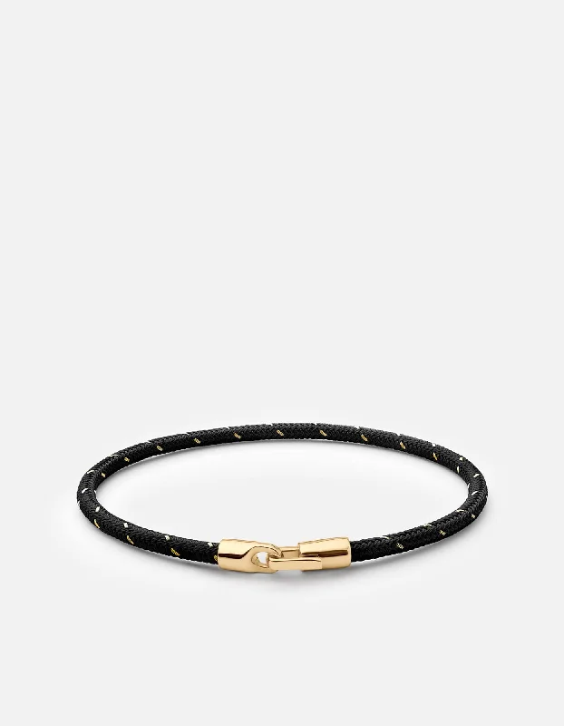 Boho - Style Women's Rings with Turquoise and Leather AccentsCruz Rope Bracelet, Gold Vermeil Boho - Style Women's Rings with Turquoise and Leather AccentsCruz Rope Bracelet, Gold Vermeil