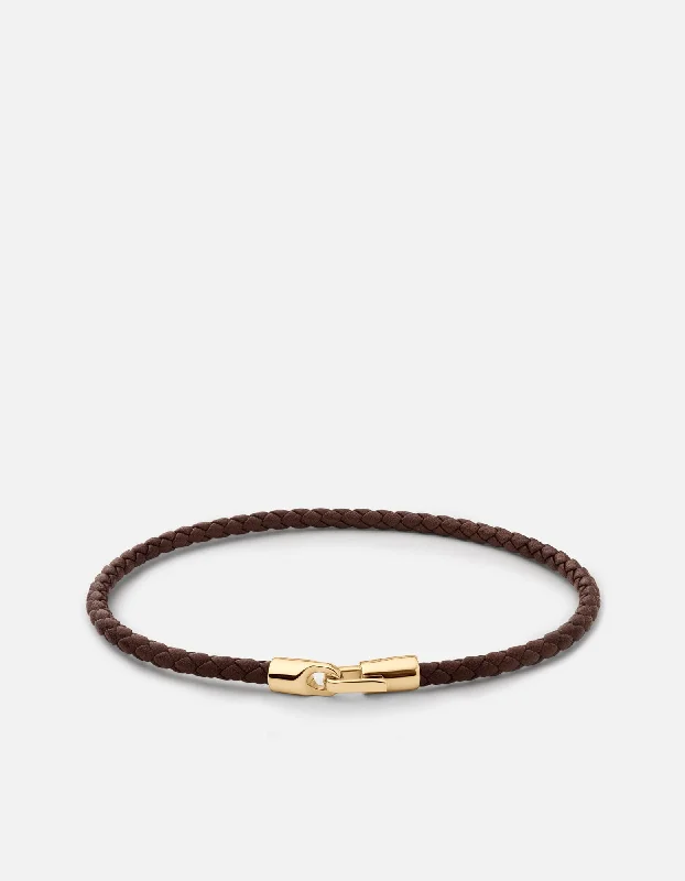 Diamond - Encrusted Women's Rings for Special Occasions in 18K GoldCruz Leather Bracelet, Gold Vermeil Diamond - Encrusted Women's Rings for Special Occasions in 18K GoldCruz Leather Bracelet, Gold Vermeil