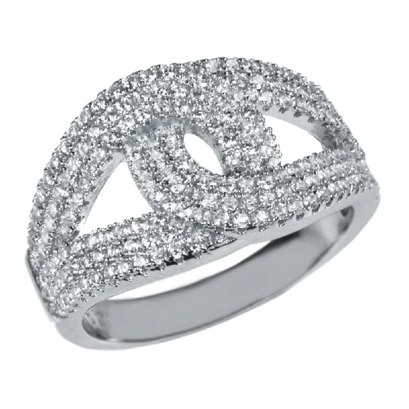 Women's Rings with Hidden Compartments for Secret KeepsakesEve Rhodium Ring