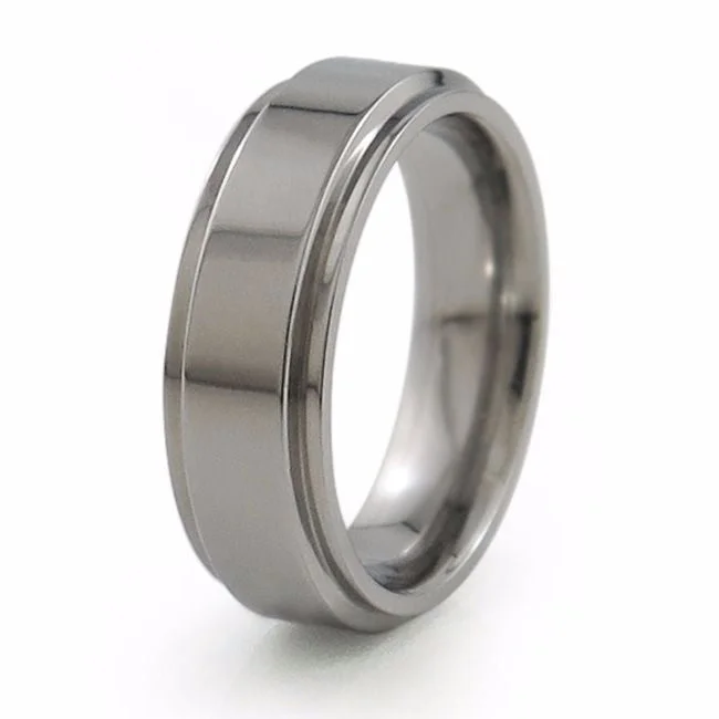 Men's Celtic - pattern rings with intricate designsAria | Mens Titanium Ring