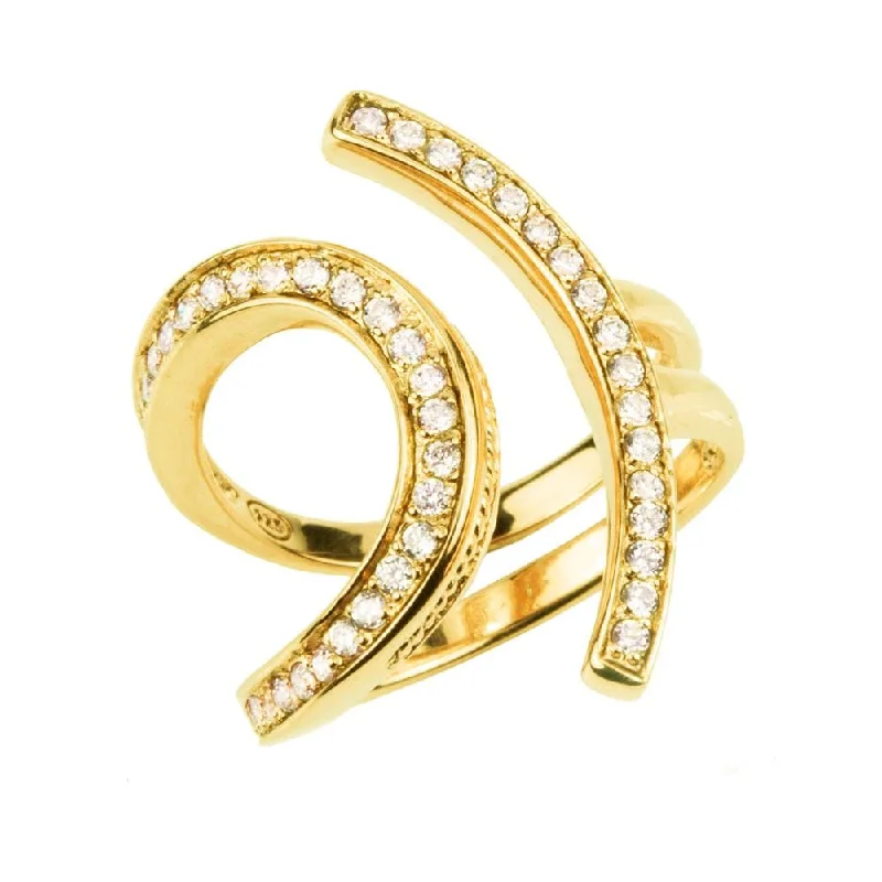 Enamel - Coated Women's Rings in Bright, Bold ColorsLola Ring Gold