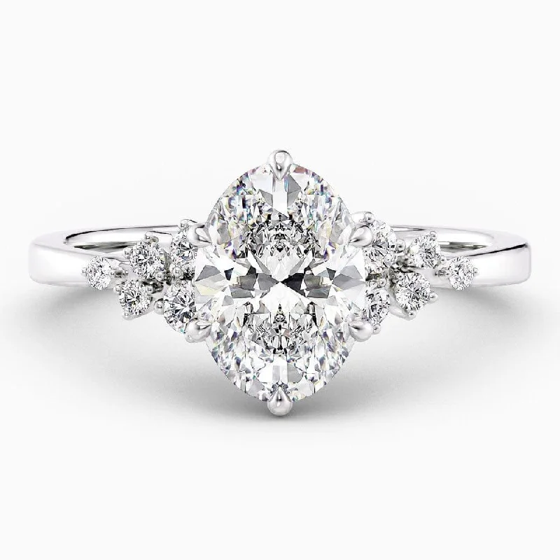 Men's Alexandrite Engagement Rings in Platinum with a Hidden Halo of Diamonds1.70 Carat Oval Cut Snowdrift Natural Diamond Engagement Ring GIA Certified Men's Alexandrite Engagement Rings in Platinum with a Hidden Halo of Diamonds1.70 Carat Oval Cut Snowdrift Natural Diamond Engagement Ring GIA Certified