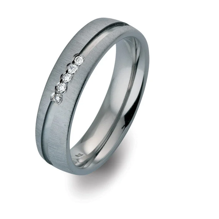 Women's Titanium Promise Rings with a Delicate Filigree Design51943-03 TeNo Titanium Ring Women's Titanium Promise Rings with a Delicate Filigree Design51943-03 TeNo Titanium Ring