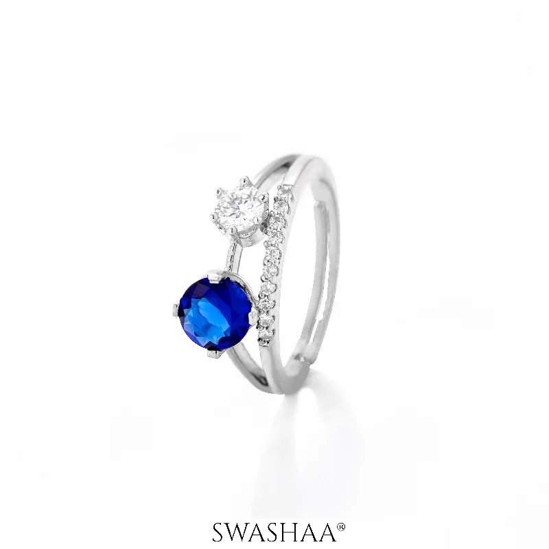Adjustable Ring Sizes for Women's Rings in Stainless SteelEmica Solitaire Ring