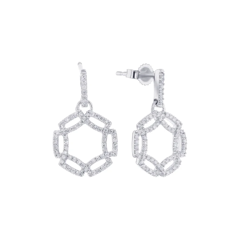 Men's Emerald Engagement Rings with 14K Yellow Gold and Vintage - Style FiligreeSilver Hexagonal Love Diamond Drop Earrings Men's Emerald Engagement Rings with 14K Yellow Gold and Vintage - Style FiligreeSilver Hexagonal Love Diamond Drop Earrings