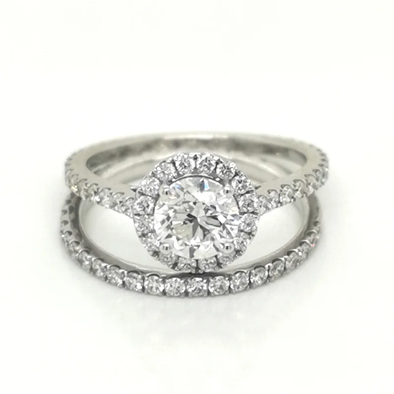 Men's Alexandrite Engagement Rings in Platinum with a Hidden Halo of DiamondsBrilliant 1.01 Carat Diamond Engagement Ring & Wedding Band Set in 18K White Gold. Men's Alexandrite Engagement Rings in Platinum with a Hidden Halo of DiamondsBrilliant 1.01 Carat Diamond Engagement Ring & Wedding Band Set in 18K White Gold.