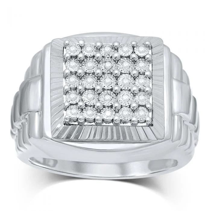 Iolite Gemstone Rings in 10K Gold with a Twisted Band for a Distinctive and Stylish Accessory25 Diamonds Gents Ring in Sterling Silver Iolite Gemstone Rings in 10K Gold with a Twisted Band for a Distinctive and Stylish Accessory25 Diamonds Gents Ring in Sterling Silver