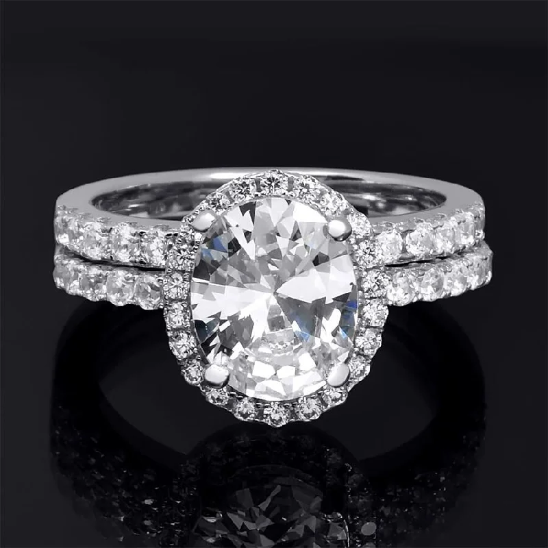 Magnetic Fashion Rings in Stainless Steel with a Modern, Interlocking Design3.5 Carat Wedding BAND Engagement RING Set Oval Cut Sterling Silver Magnetic Fashion Rings in Stainless Steel with a Modern, Interlocking Design3.5 Carat Wedding BAND Engagement RING Set Oval Cut Sterling Silver