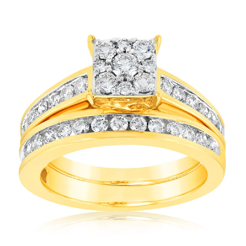Opal Gemstone Rings in Rose Gold with a Milgrain Edge for a Feminine and Romantic Style9ct Yellow Gold 1 Carat Diamond Bridal Set Ring with Halo Setting Opal Gemstone Rings in Rose Gold with a Milgrain Edge for a Feminine and Romantic Style9ct Yellow Gold 1 Carat Diamond Bridal Set Ring with Halo Setting