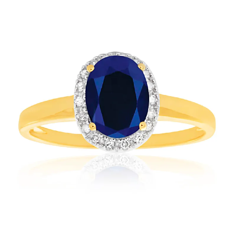Alexandrite Gemstone Rings in Platinum with a Hidden Halo for a Rare and Luxurious Piece9ct Yellow Gold & White Gold Created Sapphire and Diamond Ring Alexandrite Gemstone Rings in Platinum with a Hidden Halo for a Rare and Luxurious Piece9ct Yellow Gold & White Gold Created Sapphire and Diamond Ring