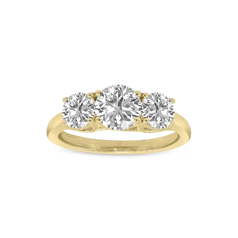Minimalist Fashion Rings in Stainless Steel with a Single Solitaire CrystalMarquee 4 Carat TW Three Stone Lab Grown Diamond Ring in 14K Yellow Gold Minimalist Fashion Rings in Stainless Steel with a Single Solitaire CrystalMarquee 4 Carat TW Three Stone Lab Grown Diamond Ring in 14K Yellow Gold