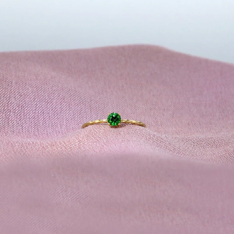 Alexandrite Gemstone Rings in Platinum with a Hidden Halo for a Rare and Luxurious PieceMiss Martha 14K Gold Ring w. Tsavorite Alexandrite Gemstone Rings in Platinum with a Hidden Halo for a Rare and Luxurious PieceMiss Martha 14K Gold Ring w. Tsavorite
