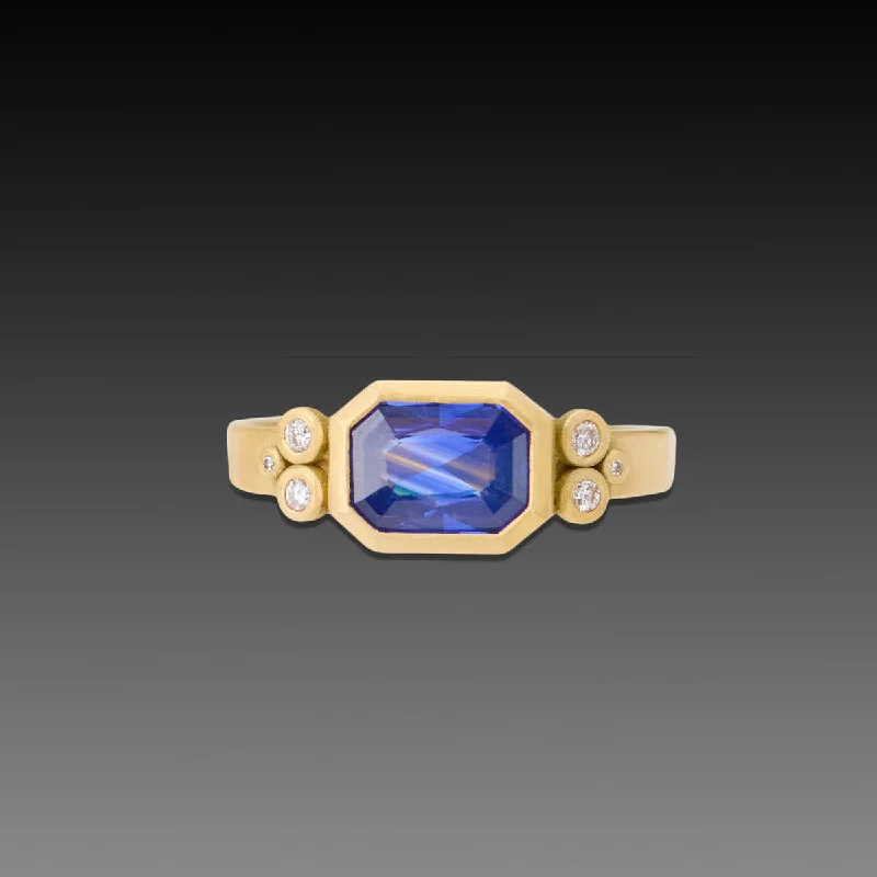 Aquamarine Gemstone Rings in 9K Gold with a Bezel Setting for a Modern and Secure FitDeep Blue Sapphire Ring with Diamonds Aquamarine Gemstone Rings in 9K Gold with a Bezel Setting for a Modern and Secure FitDeep Blue Sapphire Ring with Diamonds