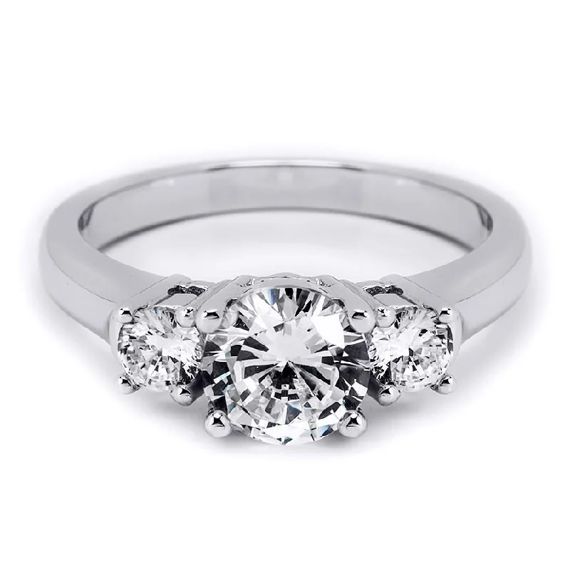Enamel - Coated Fashion Rings in Bright Colors with Animal - Print PatternsPlatinum over Sterling Silver 3-Stone Engagement Ring Round Cubic Zirconia Enamel - Coated Fashion Rings in Bright Colors with Animal - Print PatternsPlatinum over Sterling Silver 3-Stone Engagement Ring Round Cubic Zirconia