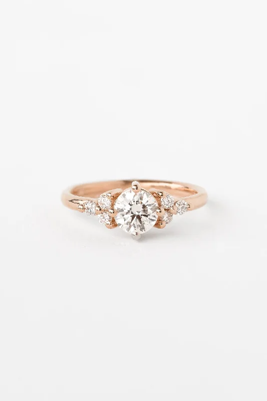 Polaris Ring with 0.79ct Lab Diamond