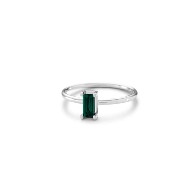 Citrine Gemstone Rings in Stainless Steel with a Stackable Design for a Trendy Everyday WearNord Green S Turned 18K Whitegold Ring w. Tourmaline & Diamond Citrine Gemstone Rings in Stainless Steel with a Stackable Design for a Trendy Everyday WearNord Green S Turned 18K Whitegold Ring w. Tourmaline & Diamond