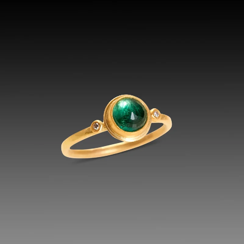 Amethyst Gemstone Rings in Sterling Silver with a Halo of Cubic Zirconia for a Budget - Friendly LuxuryRound Emerald Ring with Two Diamond Dots Amethyst Gemstone Rings in Sterling Silver with a Halo of Cubic Zirconia for a Budget - Friendly LuxuryRound Emerald Ring with Two Diamond Dots